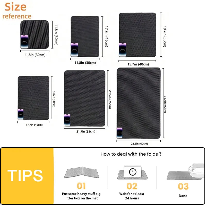 No-Mess Kitty Mat