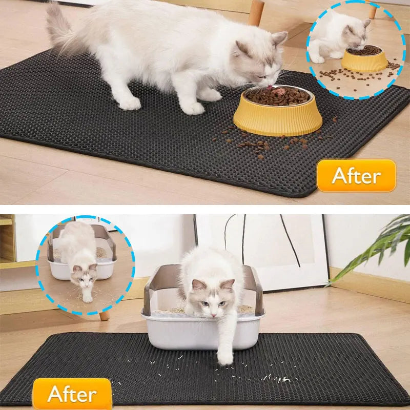 No-Mess Kitty Mat