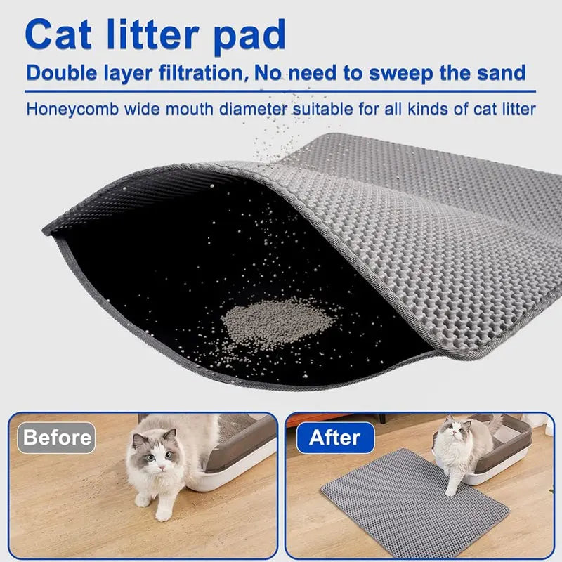 No-Mess Kitty Mat