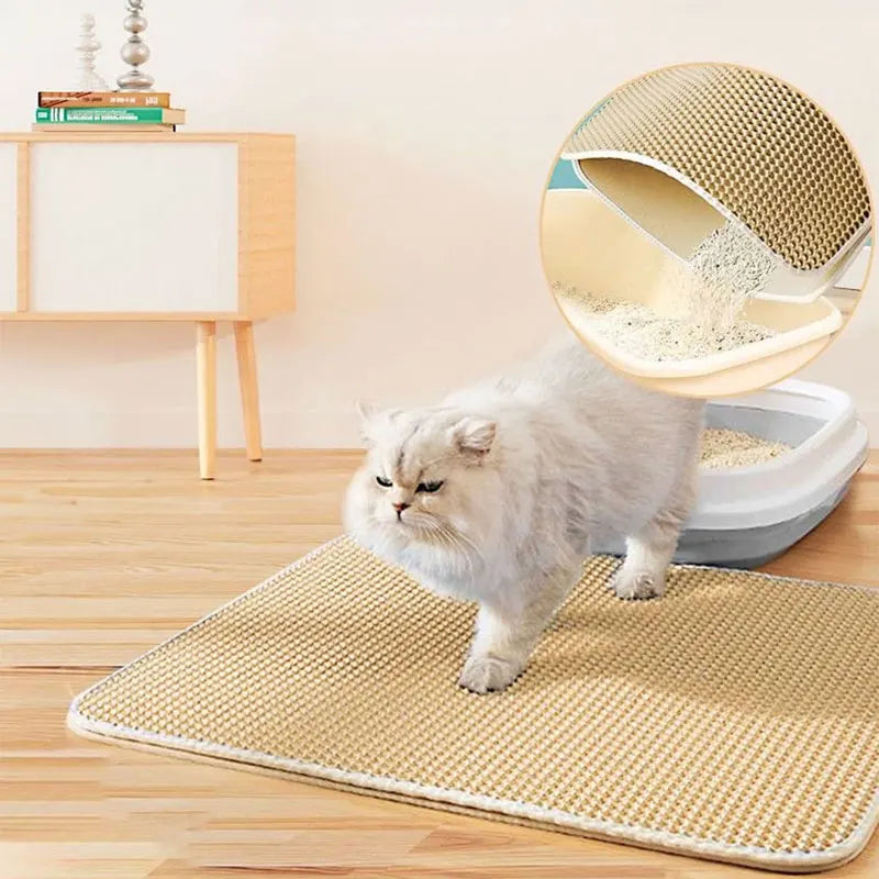 No-Mess Kitty Mat